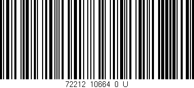 Código de barras (EAN, GTIN, SKU, ISBN): '72212_10664_0_U'