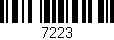Código de barras (EAN, GTIN, SKU, ISBN): '7223'