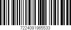 Código de barras (EAN, GTIN, SKU, ISBN): '7224091965533'