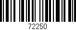 Código de barras (EAN, GTIN, SKU, ISBN): '72250'