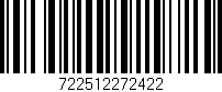 Código de barras (EAN, GTIN, SKU, ISBN): '722512272422'