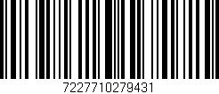 Código de barras (EAN, GTIN, SKU, ISBN): '7227710279431'