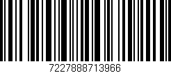 Código de barras (EAN, GTIN, SKU, ISBN): '7227888713966'