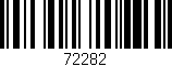 Código de barras (EAN, GTIN, SKU, ISBN): '72282'