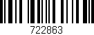 Código de barras (EAN, GTIN, SKU, ISBN): '722863'