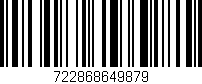 Código de barras (EAN, GTIN, SKU, ISBN): '722868649879'