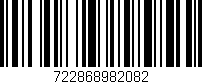 Código de barras (EAN, GTIN, SKU, ISBN): '722868982082'