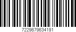 Código de barras (EAN, GTIN, SKU, ISBN): '7229679634191'