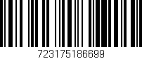 Código de barras (EAN, GTIN, SKU, ISBN): '723175186699'