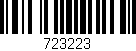 Código de barras (EAN, GTIN, SKU, ISBN): '723223'