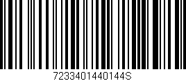 Código de barras (EAN, GTIN, SKU, ISBN): '7233401440144S'