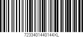 Código de barras (EAN, GTIN, SKU, ISBN): '7233401440144XL'