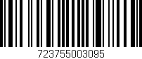 Código de barras (EAN, GTIN, SKU, ISBN): '723755003095'