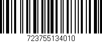 Código de barras (EAN, GTIN, SKU, ISBN): '723755134010'