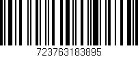 Código de barras (EAN, GTIN, SKU, ISBN): '723763183895'