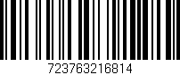 Código de barras (EAN, GTIN, SKU, ISBN): '723763216814'