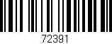 Código de barras (EAN, GTIN, SKU, ISBN): '72391'