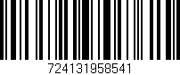 Código de barras (EAN, GTIN, SKU, ISBN): '724131958541'