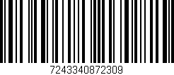 Código de barras (EAN, GTIN, SKU, ISBN): '7243340872309'