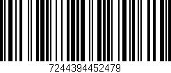 Código de barras (EAN, GTIN, SKU, ISBN): '7244394452479'