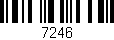 Código de barras (EAN, GTIN, SKU, ISBN): '7246'