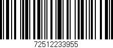 Código de barras (EAN, GTIN, SKU, ISBN): '72512233955'
