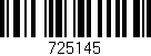 Código de barras (EAN, GTIN, SKU, ISBN): '725145'