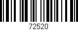 Código de barras (EAN, GTIN, SKU, ISBN): '72520'