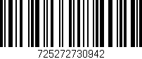 Código de barras (EAN, GTIN, SKU, ISBN): '725272730942'