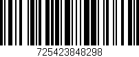 Código de barras (EAN, GTIN, SKU, ISBN): '725423848298'