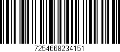 Código de barras (EAN, GTIN, SKU, ISBN): '7254668234151'