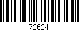 Código de barras (EAN, GTIN, SKU, ISBN): '72624'
