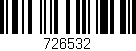 Código de barras (EAN, GTIN, SKU, ISBN): '726532'