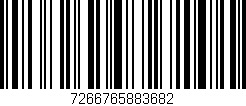 Código de barras (EAN, GTIN, SKU, ISBN): '7266765883682'