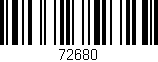 Código de barras (EAN, GTIN, SKU, ISBN): '72680'