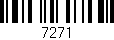 Código de barras (EAN, GTIN, SKU, ISBN): '7271'