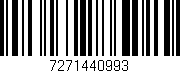 Código de barras (EAN, GTIN, SKU, ISBN): '7271440993'