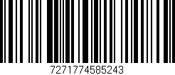 Código de barras (EAN, GTIN, SKU, ISBN): '7271774585243'