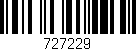 Código de barras (EAN, GTIN, SKU, ISBN): '727229'