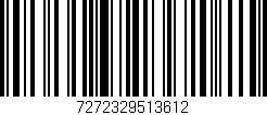 Código de barras (EAN, GTIN, SKU, ISBN): '7272329513612'