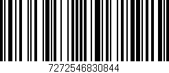 Código de barras (EAN, GTIN, SKU, ISBN): '7272546830844'