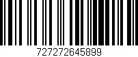 Código de barras (EAN, GTIN, SKU, ISBN): '727272645899'
