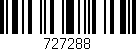 Código de barras (EAN, GTIN, SKU, ISBN): '727288'