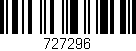 Código de barras (EAN, GTIN, SKU, ISBN): '727296'