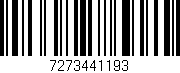 Código de barras (EAN, GTIN, SKU, ISBN): '7273441193'