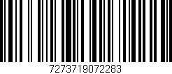 Código de barras (EAN, GTIN, SKU, ISBN): '7273719072283'