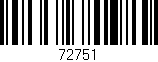 Código de barras (EAN, GTIN, SKU, ISBN): '72751'