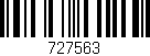 Código de barras (EAN, GTIN, SKU, ISBN): '727563'