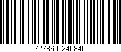 Código de barras (EAN, GTIN, SKU, ISBN): '7278695246840'