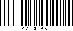 Código de barras (EAN, GTIN, SKU, ISBN): '7278960969528'